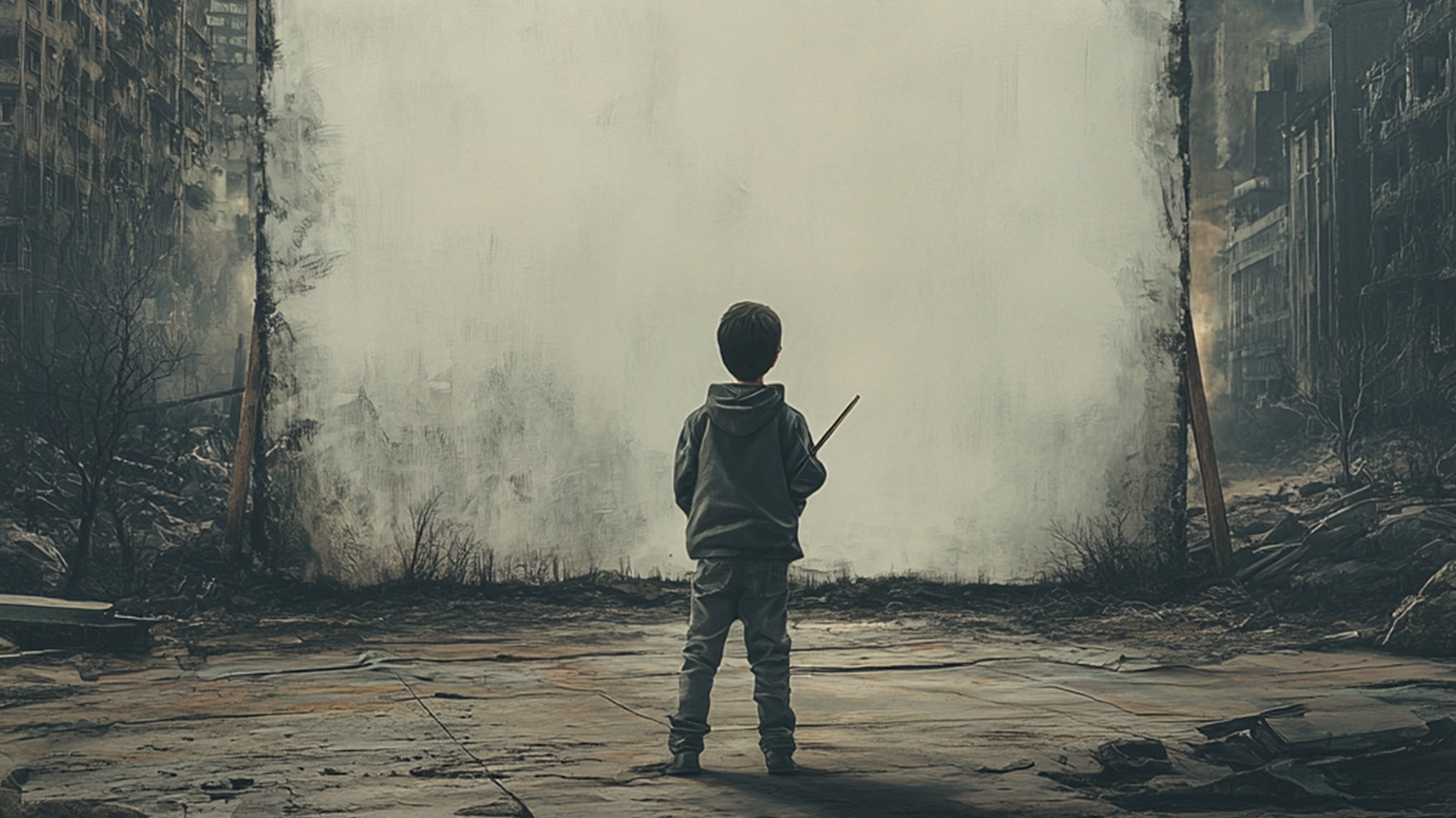 Escaping My Open Prison by Khalid Rashid, Artist – Khalid Rashid Art Studio