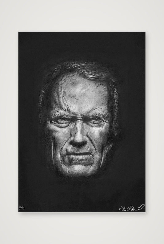 A Man's Gotta Know His Limitations — 59×84cm, 23×33" Print only
