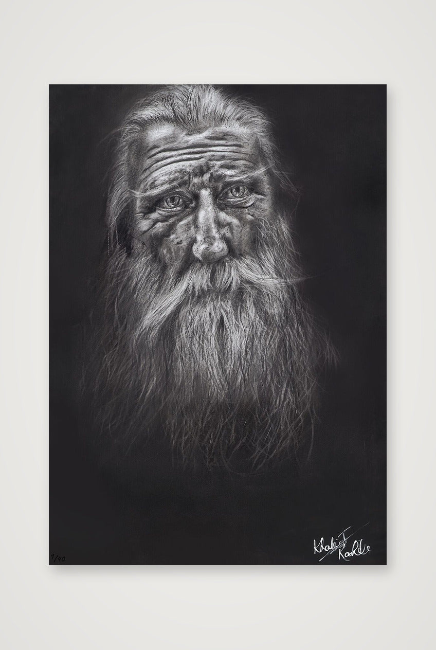 Silvered Soul — 59×84cm, 23×33" Print only