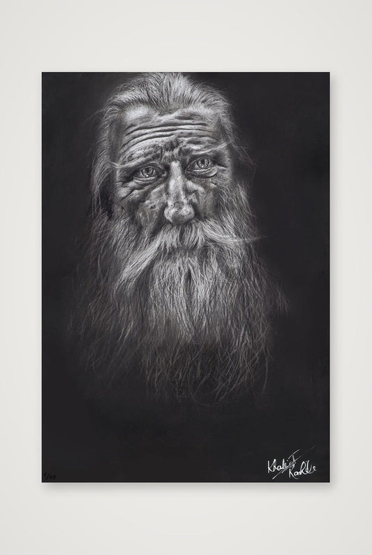 Silvered Soul — 59×84cm, 23×33" Print only