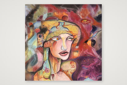 My Butterfly — 30×30cm, 12×12" Print only