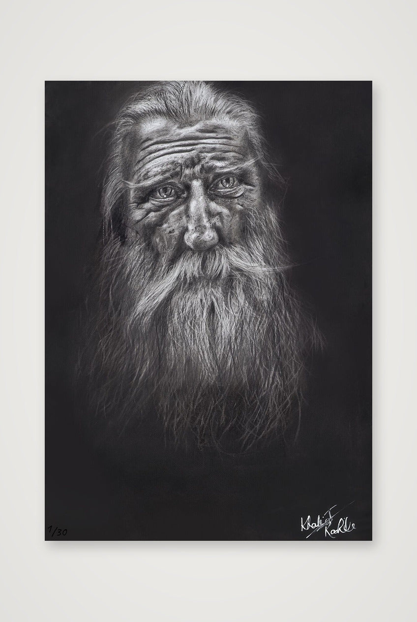 Silvered Soul — 42×59cm, 17×23" Print only