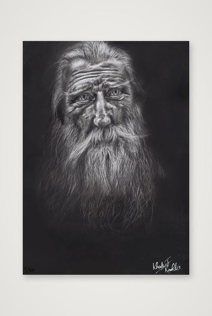 Silvered Soul — 42×59cm, 17×23" Print only