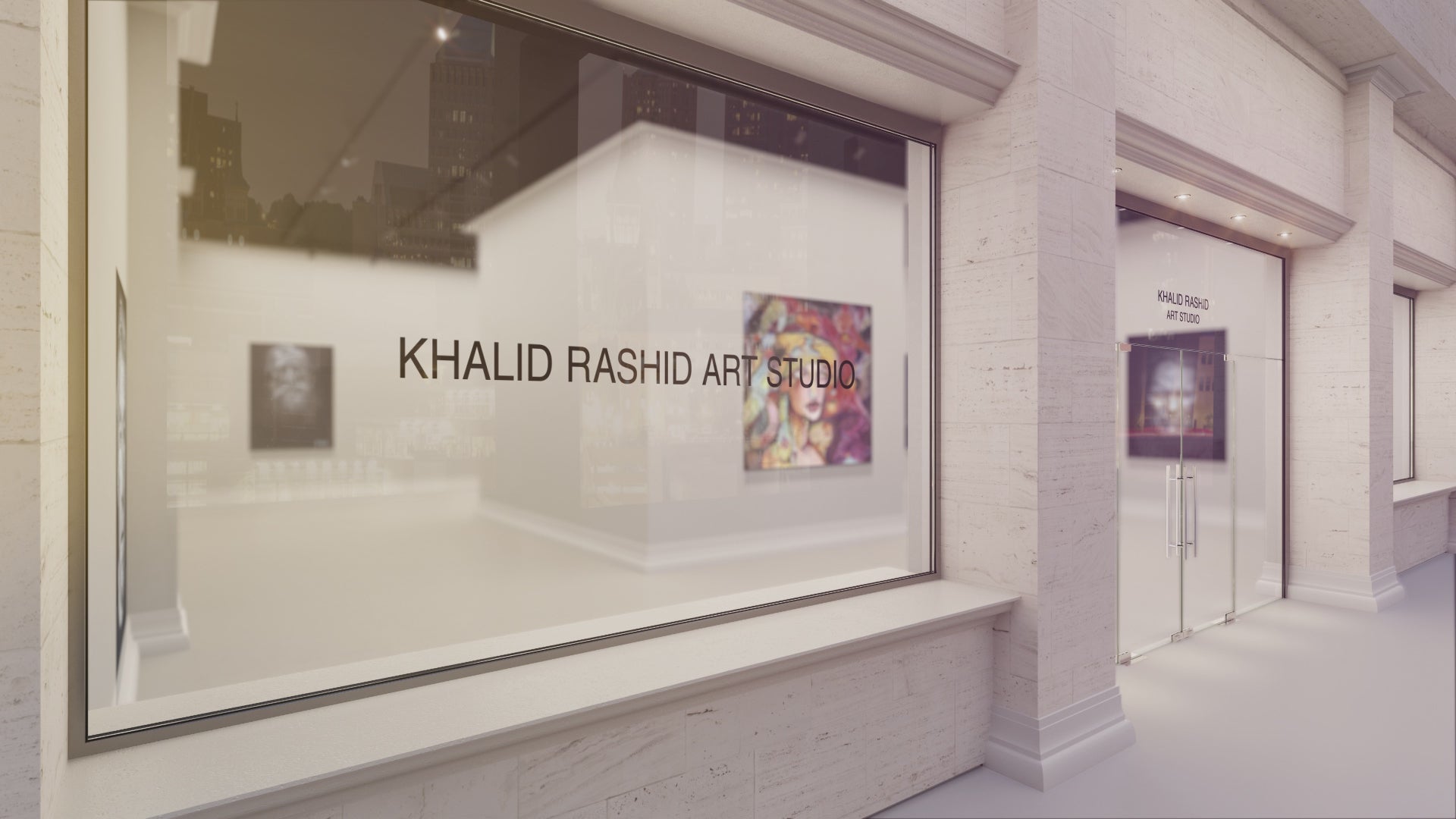 Load video: Khalid Rashid Gallery